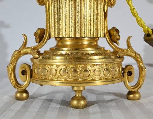 Mid-19th Century Napoleon III Gilt Bronze Lamp-RVK-1800420