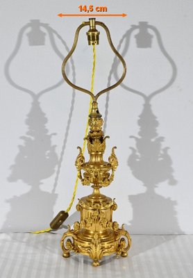 Mid-19th Century Napoleon III Gilt Bronze Lamp-RVK-1800420