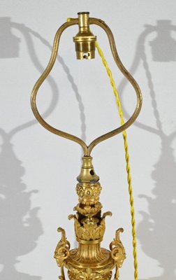 Mid-19th Century Napoleon III Gilt Bronze Lamp-RVK-1800420