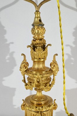 Mid-19th Century Napoleon III Gilt Bronze Lamp-RVK-1800420