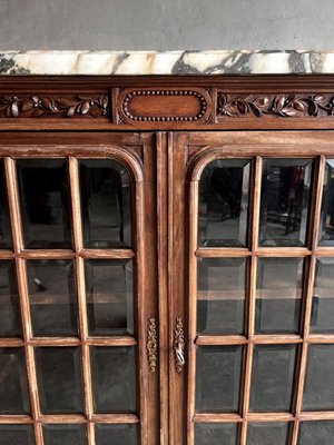 Mid-19th Century Renaissance Revival Oak Cabinet-PDG-1999476