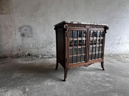 Mid-19th Century Renaissance Revival Oak Cabinet-PDG-1999476