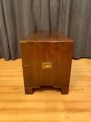 Mid-20th Century English Officers Commode by Reh Kennedy for Harrods London-VQM-1092043