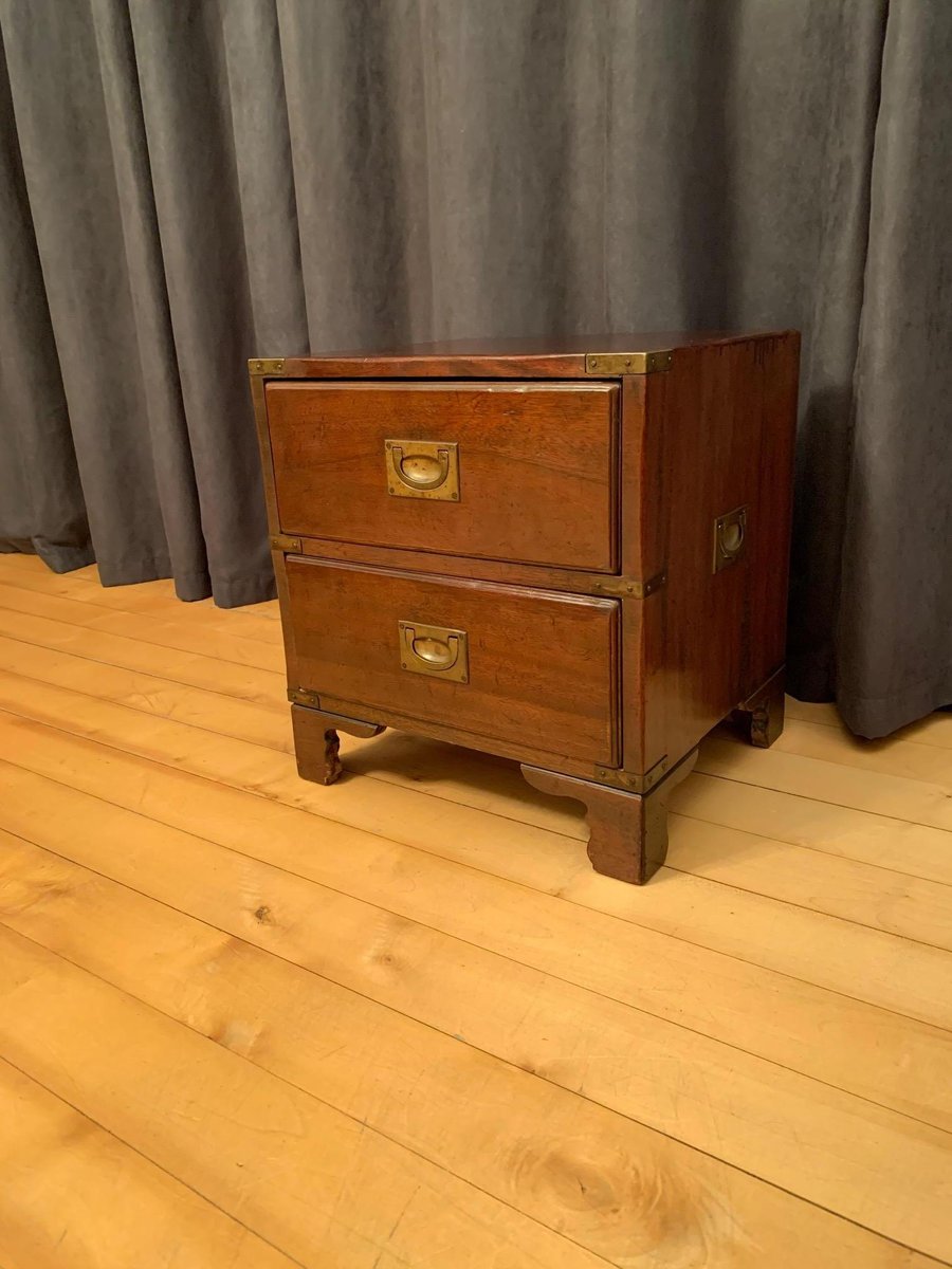 Mid-20th Century English Officers Night Commode by Reh Kennedy for Harrods London