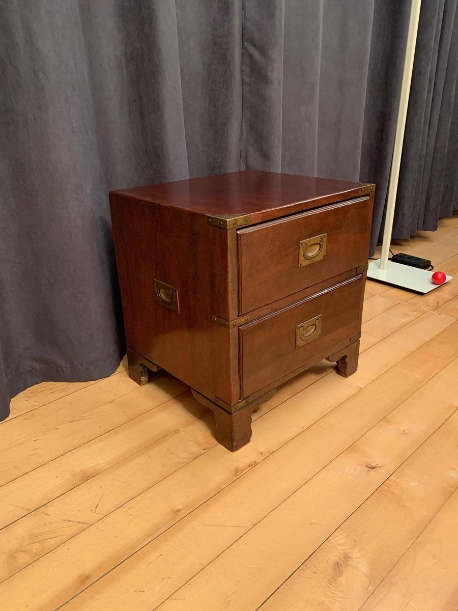 Mid-20th Century English Officers Night Commode by Reh Kennedy for Harrods London