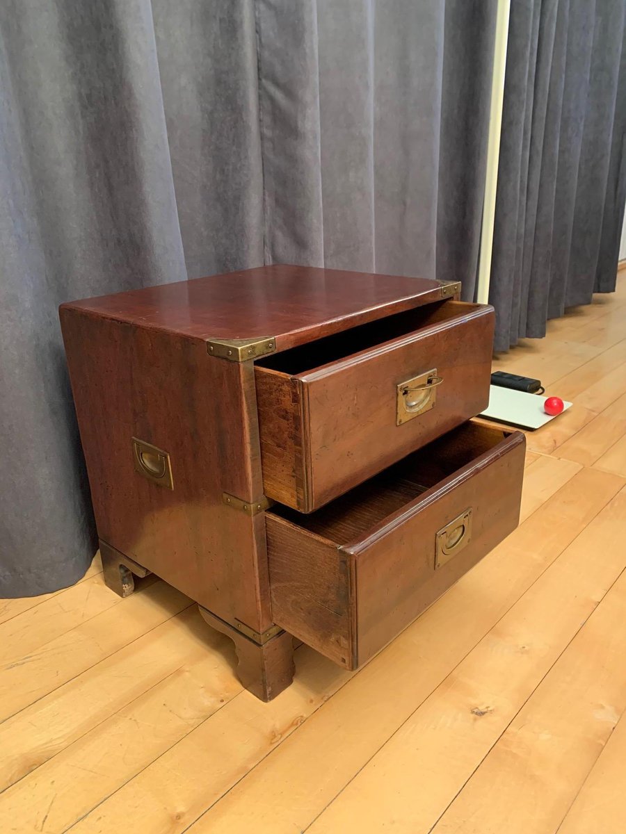 Mid-20th Century English Officers Night Commode by Reh Kennedy for Harrods London