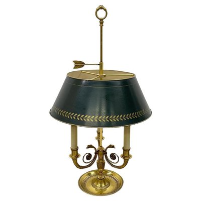 Mid 20th Century French Brass Bouillotte Lamp-UCH-1803461