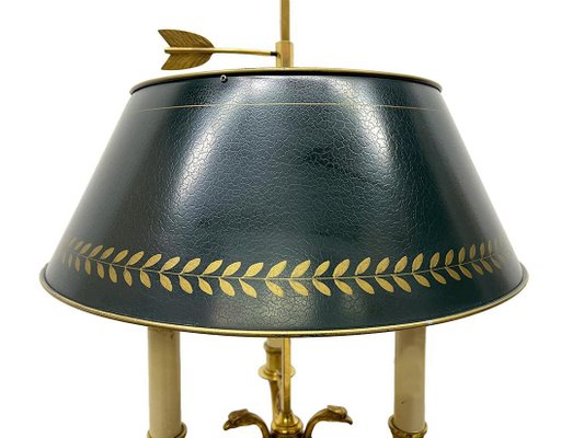 Mid 20th Century French Brass Bouillotte Lamp-UCH-1803461