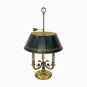 Mid 20th Century French Brass Bouillotte Lamp-UCH-1803461