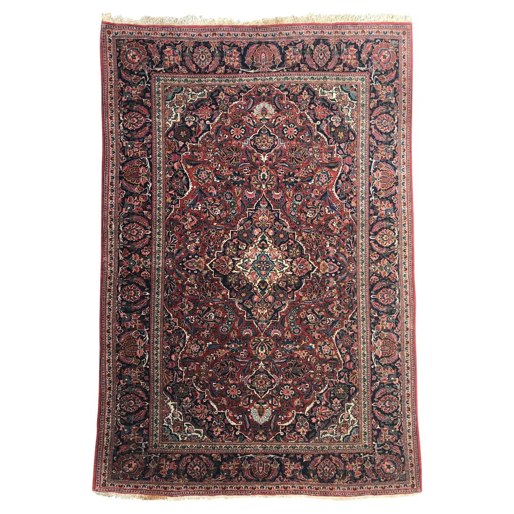 Mid-20th Century Kashan Rug