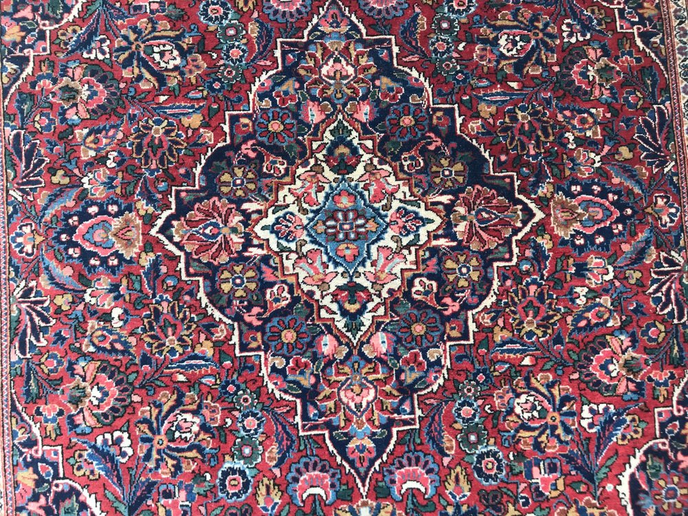 Mid-20th Century Kashan Rug