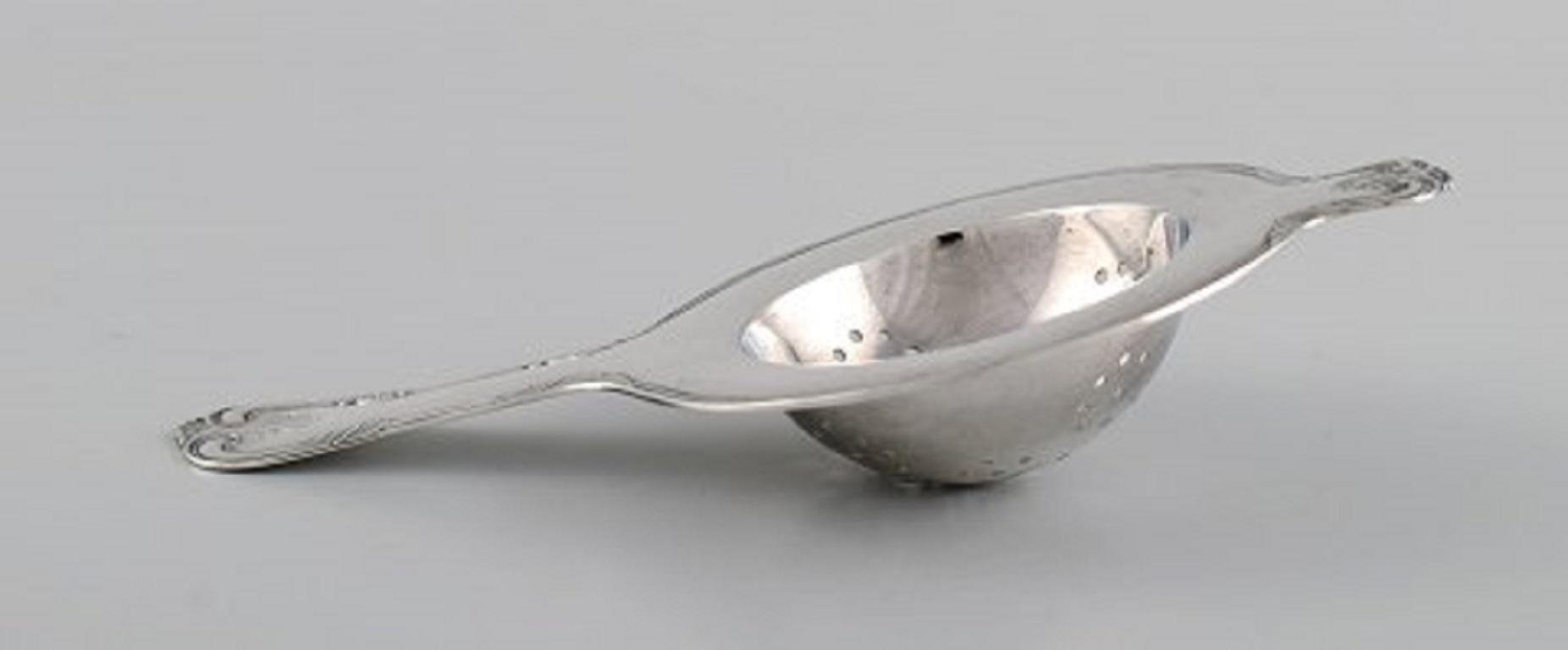 Mid-20th Century Silver Tea Strainer from Cohr