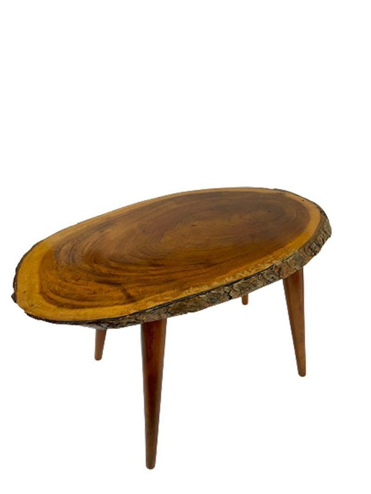 Mid-20th Century Tree Trunk Wine or Side Table by Carl Auböck