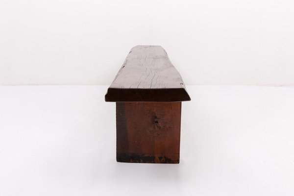 Mid-20th Century Varnished Wood Bench-KMC-1743255