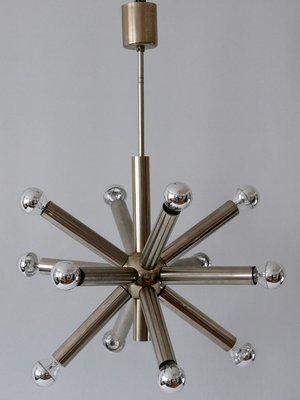 Mid-Century 12-Armed Sputnik Chandelier, 1960s, Germany-WPT-843994