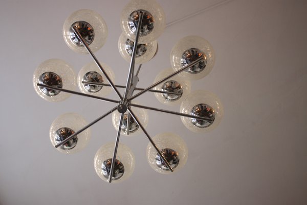 Mid-Century 12-Light Ceiling Lamp, 1960s-SEI-606151