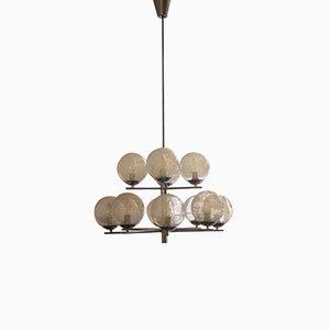 Mid-Century 12-Light Ceiling Lamp, 1960s-SEI-606151