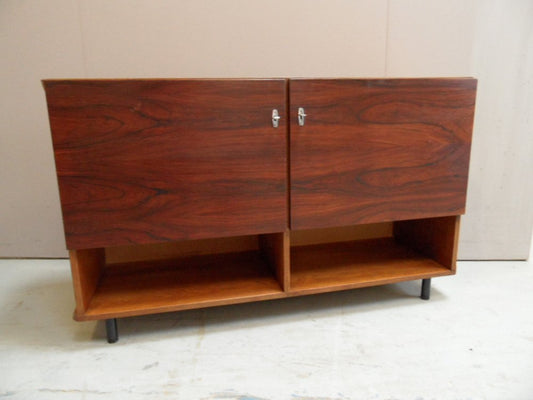 Mid-Century 2-Door LP Cabinet 1960s