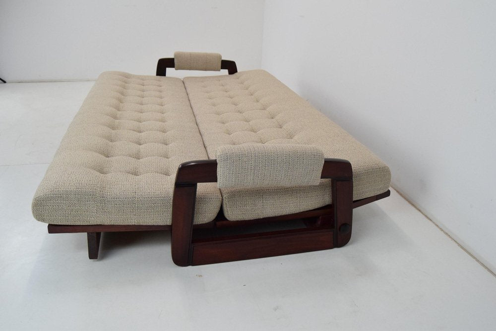 Mid-Century 3-Seat Sofa or Daybed, 1980s