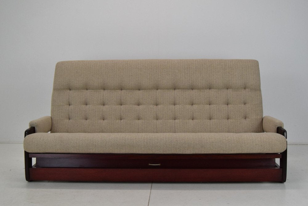 Mid-Century 3-Seat Sofa or Daybed, 1980s