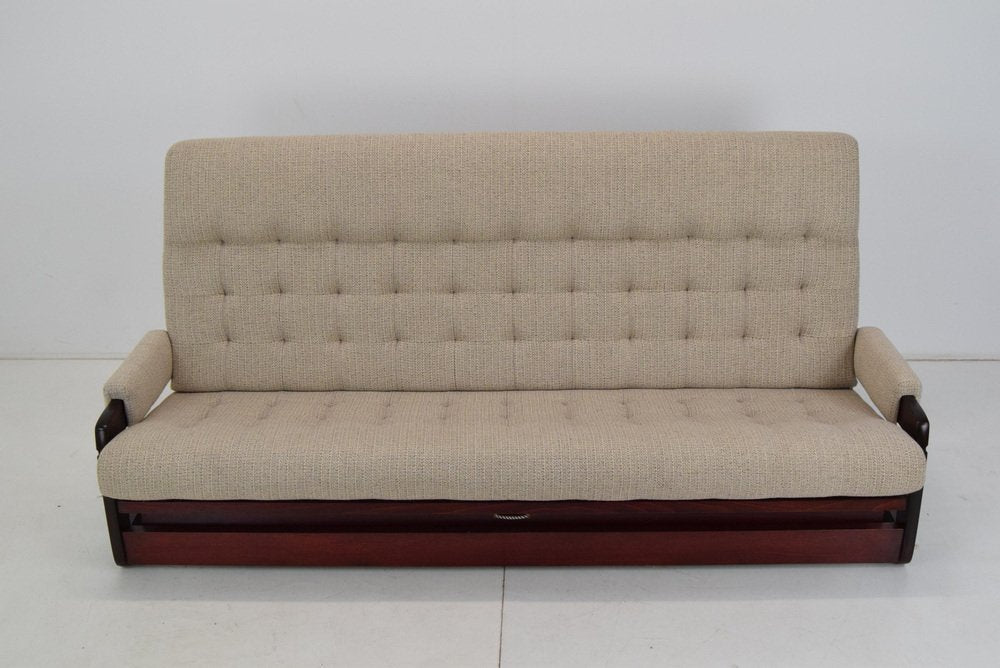 Mid-Century 3-Seat Sofa or Daybed, 1980s