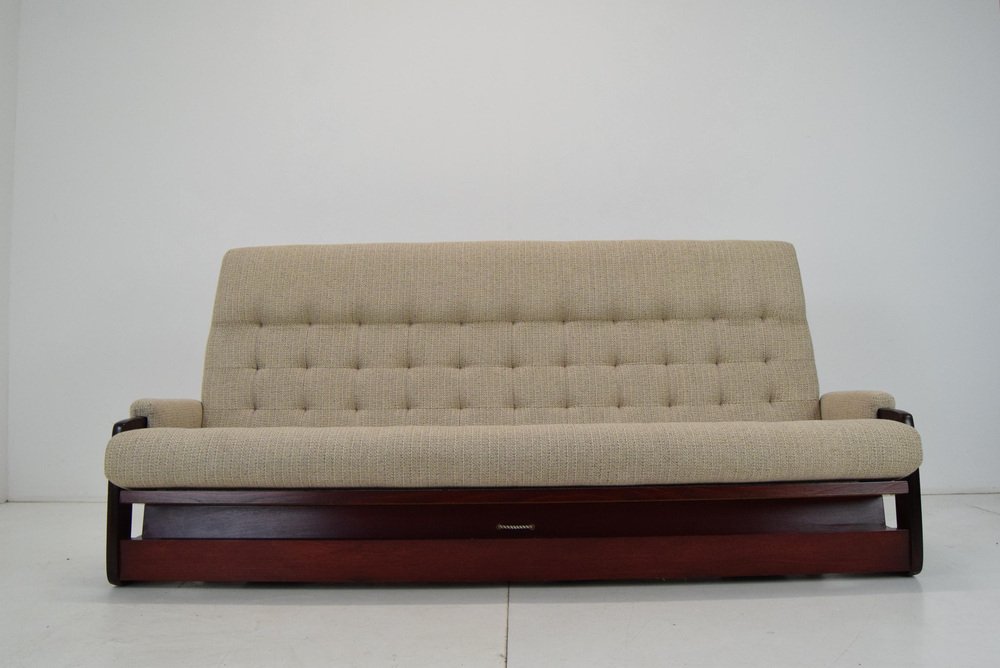 Mid-Century 3-Seat Sofa or Daybed, 1980s