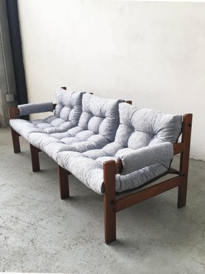 Mid-Century 3-Seater Rosewood Sofa-GGK-775518