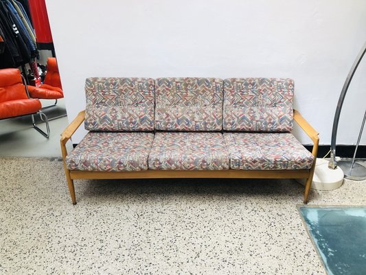 Mid-Century 3-Seater Sofa-RZY-1331398