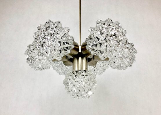 Mid-Century 7-Arm Chandelier from Kamenický Šenov, 1970s-ZCY-1376093