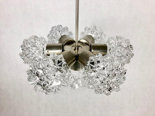 Mid-Century 7-Arm Chandelier from Kamenický Šenov, 1970s-ZCY-1376093