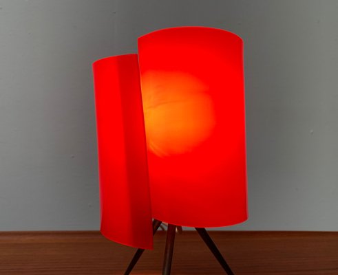 Mid-Century Acryl Tripod Table Lamp, 1960s-UAH-1415255