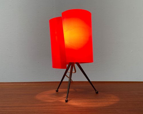 Mid-Century Acryl Tripod Table Lamp, 1960s-UAH-1415255