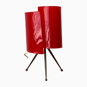 Mid-Century Acryl Tripod Table Lamp, 1960s-UAH-1415255