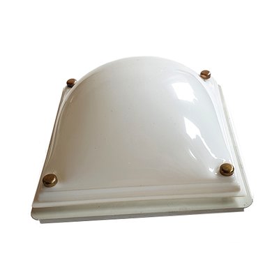 Mid-Century Acrylic and Brass Sconce-NUX-590713