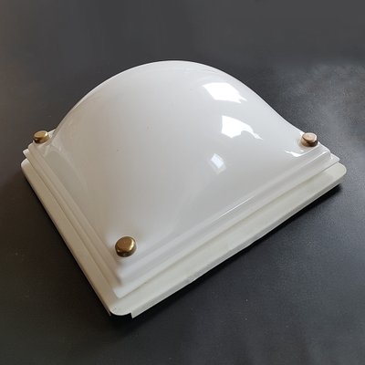 Mid-Century Acrylic and Brass Sconce-NUX-590713