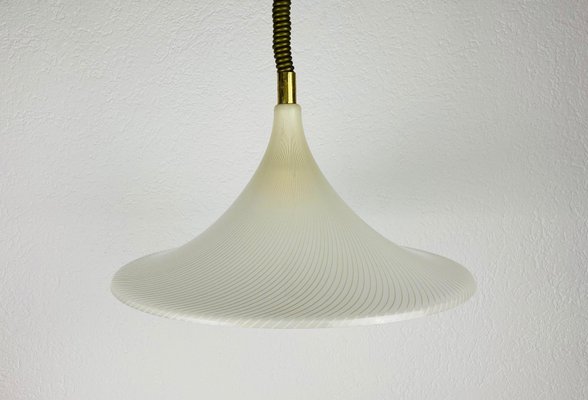 Mid-Century Acrylic Glass Pendant Lamp, 1960s