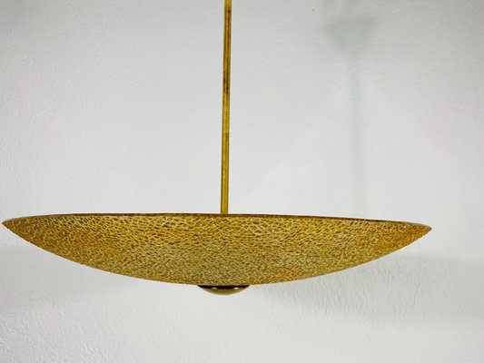 Mid-Century Acrylic Glass Pendant Lamp Attributed to Boris Lacroix, 1960s-PUK-733176