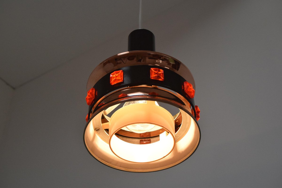 Mid-Century Active Pendant, Denmark, 1970s