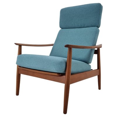 Mid-Century Adjustable Armchair by Arne Vodder for France & Søn, Denmark, 1960s-TZ-1168421