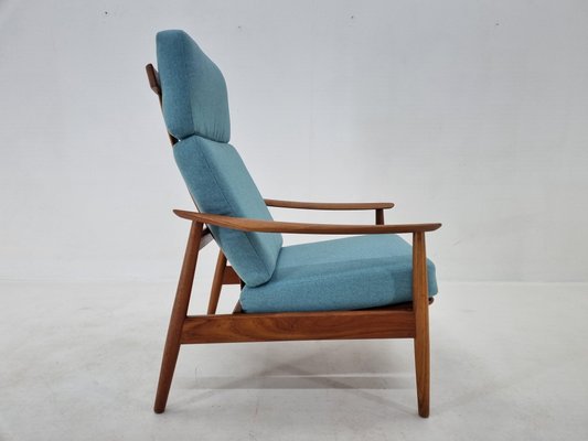 Mid-Century Adjustable Armchair by Arne Vodder for France & Søn, Denmark, 1960s-TZ-1168421