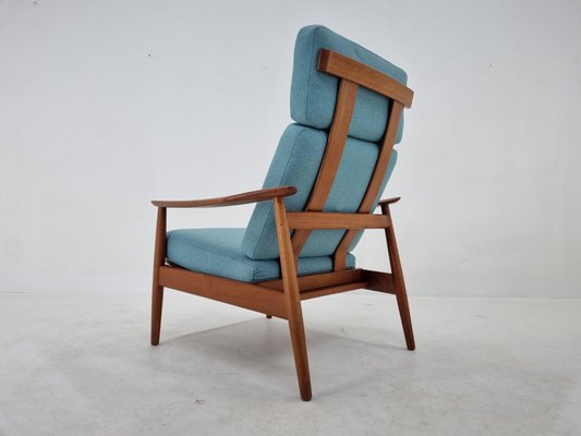 Mid-Century Adjustable Armchair by Arne Vodder for France & Søn, Denmark, 1960s-TZ-1168421