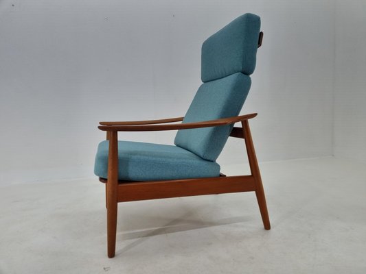 Mid-Century Adjustable Armchair by Arne Vodder for France & Søn, Denmark, 1960s-TZ-1168421