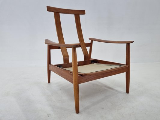 Mid-Century Adjustable Armchair by Arne Vodder for France & Søn, Denmark, 1960s-TZ-1168421