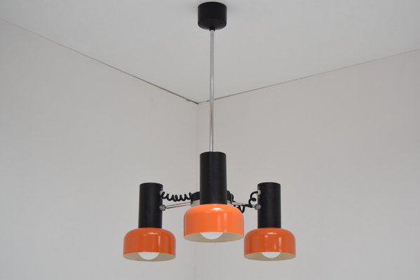 Mid-Century Adjustable Chandelier from Napako, 1970s-TZ-783854