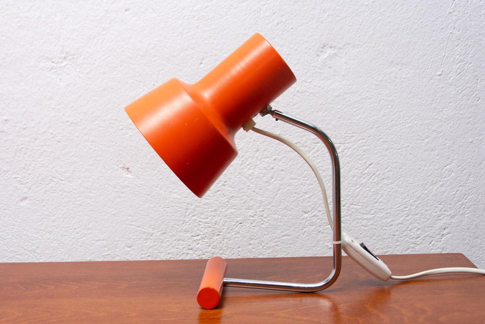 Mid-Century Adjustable Desk Lamp attributed to Josef Hurka for Napako, Czechoslovakia, 1960s