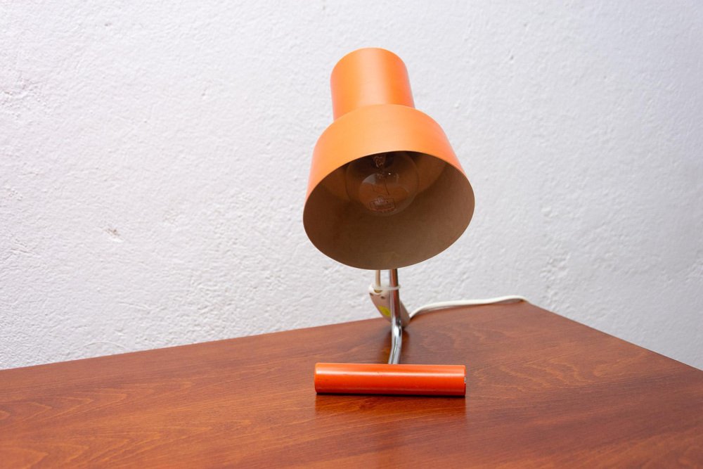 Mid-Century Adjustable Desk Lamp attributed to Josef Hurka for Napako, Czechoslovakia, 1960s