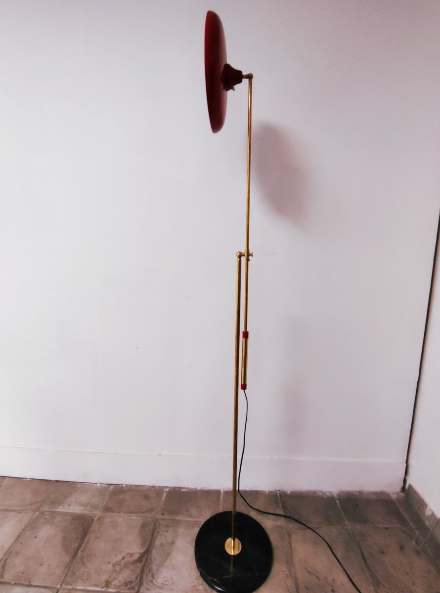 Mid-Century Adjustable Floor Lamp