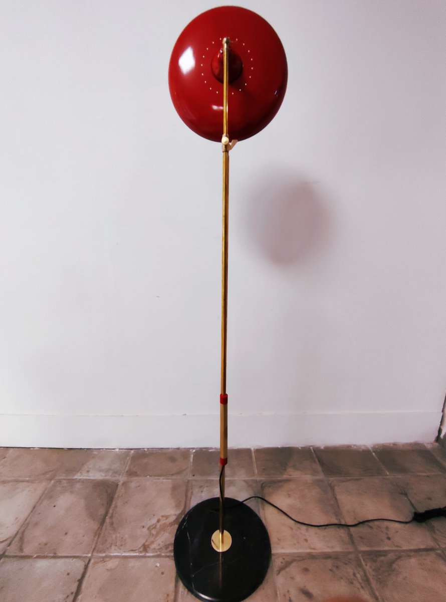 Mid-Century Adjustable Floor Lamp