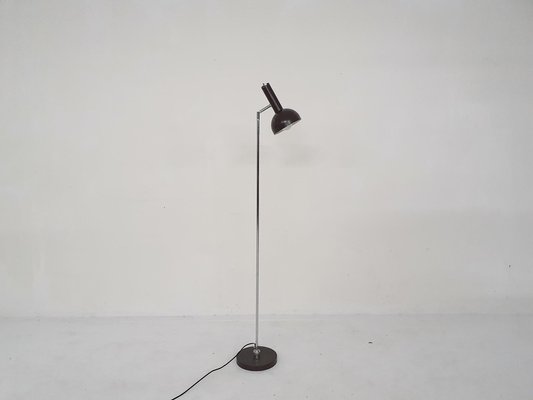 Mid-Century Adjustable Floor Lamp by Busquet for Hala, the Netherlands, 1950s-ZO-1363582