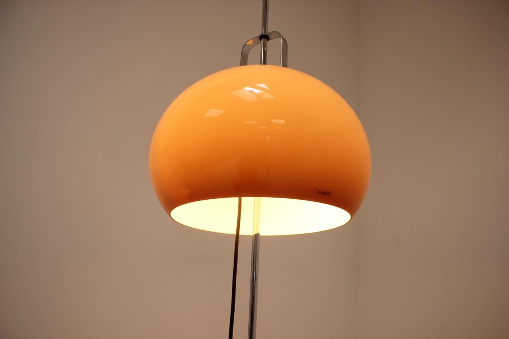 Mid-Century Adjustable Floor Lamp by Guzzini for Meblo, 1970s